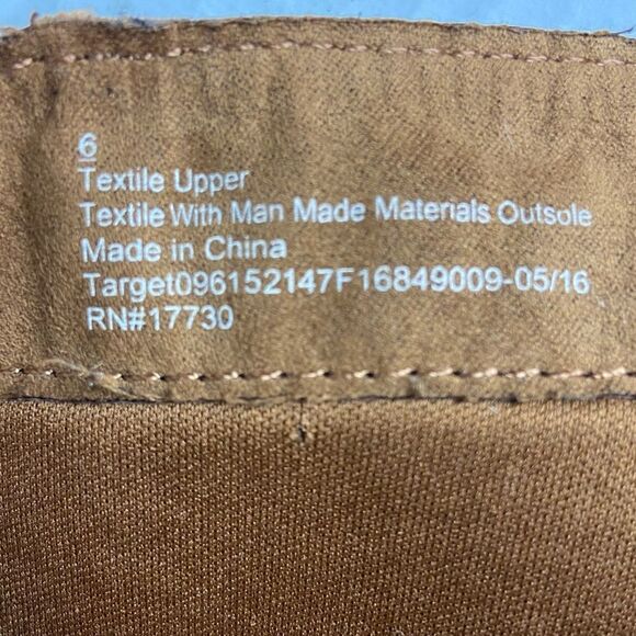 DV Dolce Vita Knee High Tall Boots Tan Side Zipper Heeled Women’s Size 6 - Picture 5 of 12